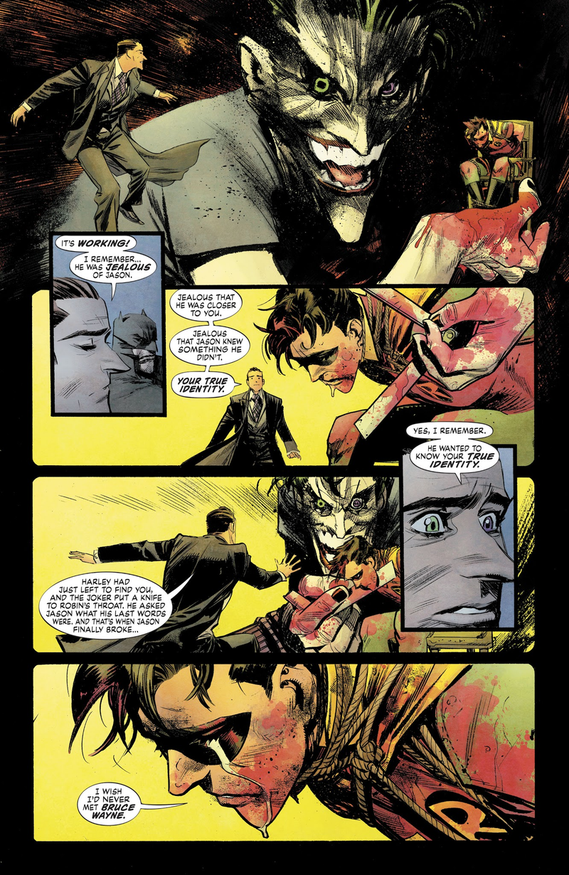 Illustration for article titled Batman: White Knight Gives the Joker an Even More Tragic Reason for Killing Jason Todd